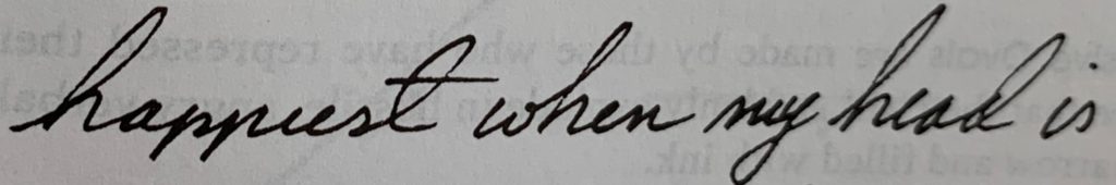 The Loops We Are Thrown | The Loop Stroke In Handwriting