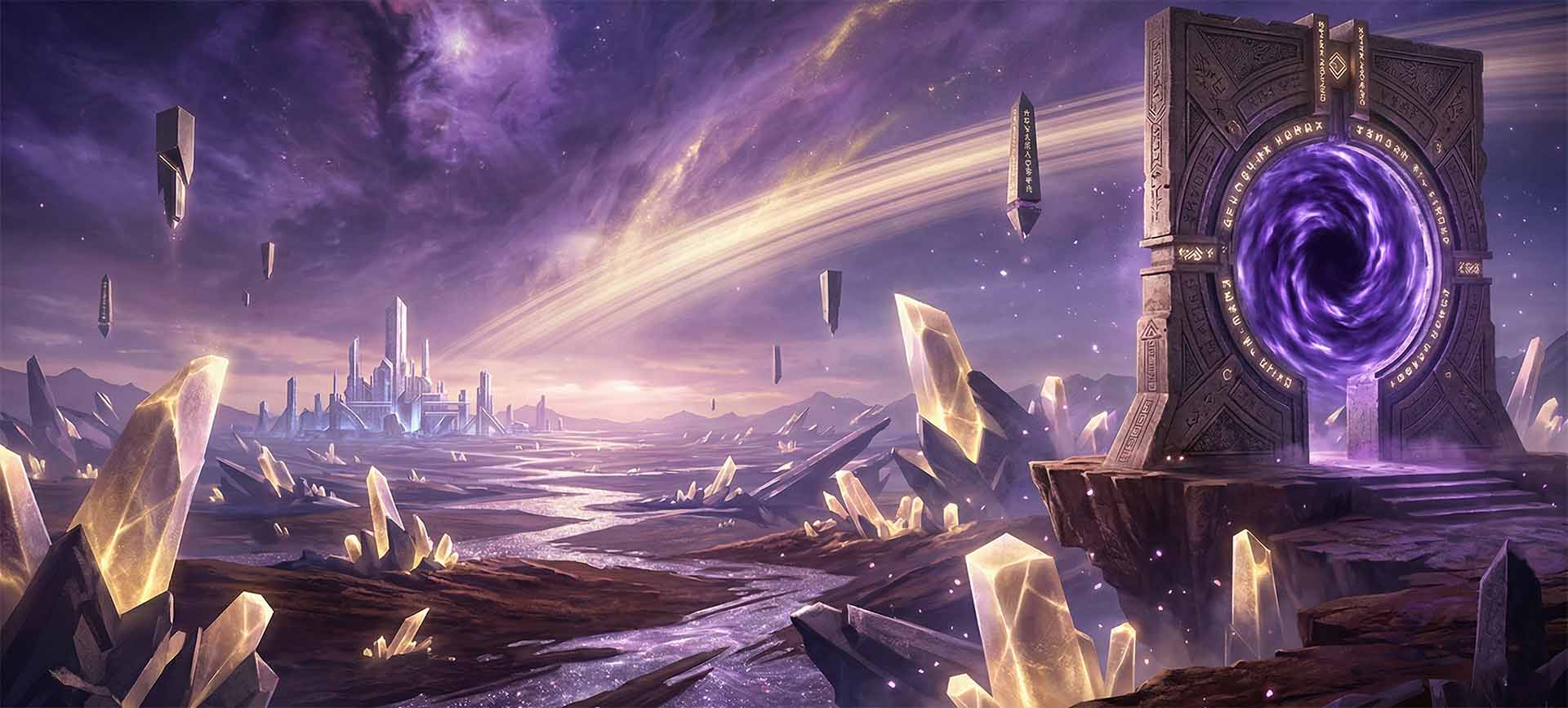 Myrine Goes Throught the Quantum Door
